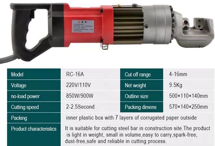 máy cắt sắt thủy lực RC-16A