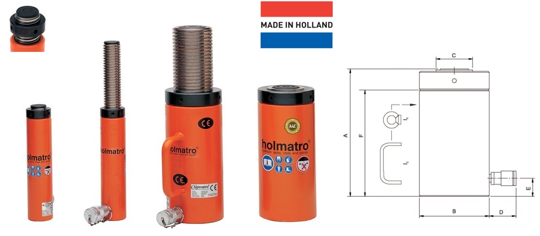 kích 25 tan 150 mm, kich vong ham 25 tan 150 mm, kich thuy luc 1 chieu vong ham 25 tan 150 mm, http://thegioithuyluc.com.vn